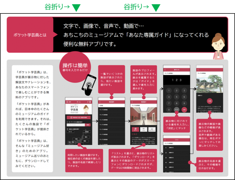 パケタのリーフレット